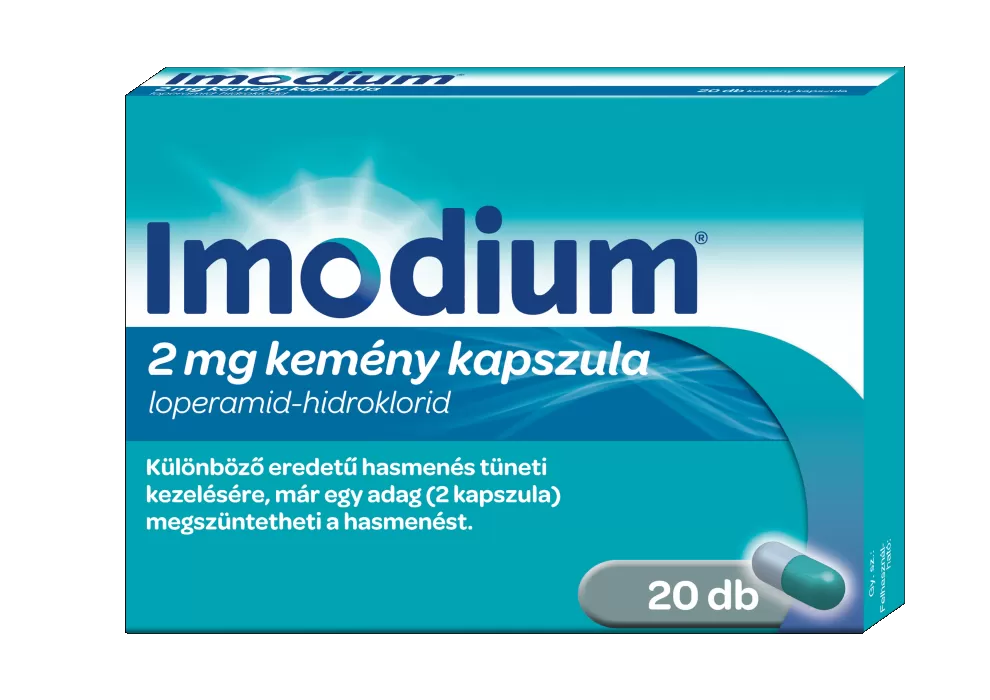 Gyógyír Gyógyszertár - Imodium 2mg kemény kapszula 20x
